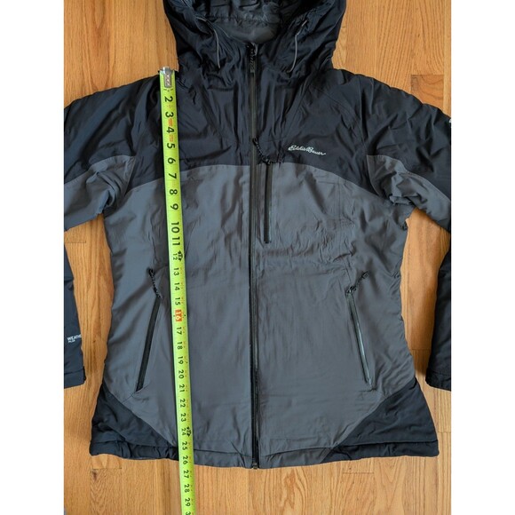 Eddie Bauer Jacket Womens Large Grey First Ascent Weatheredge Plus Rain Coat - Picture 11 of 11